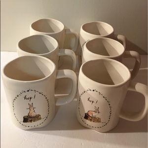 Rae Dunn mugs HIP! HOP!